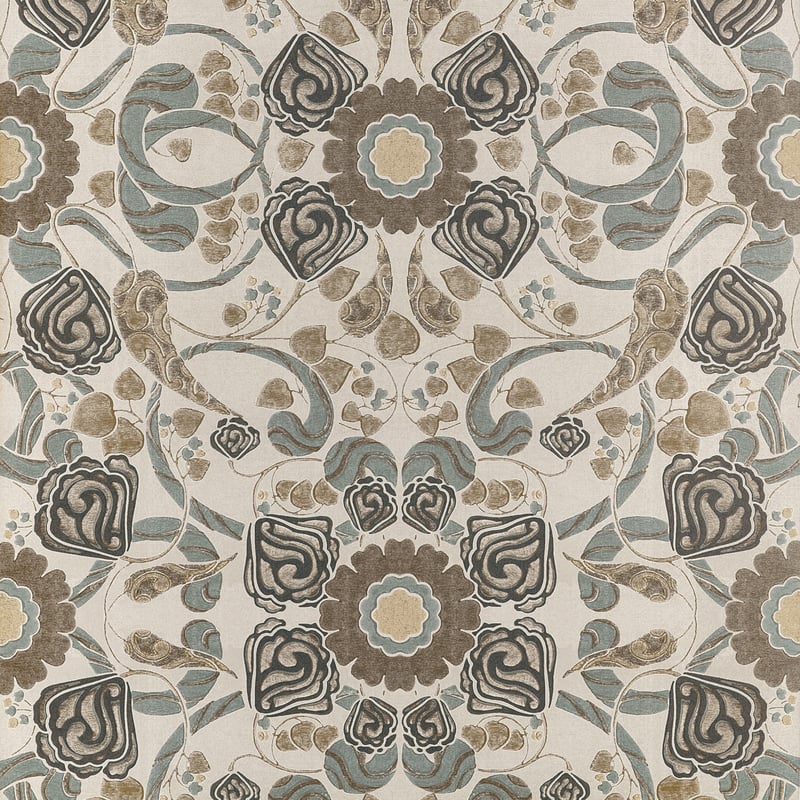 Thibaut Wallpaper T14647 MARGAUX - Brown