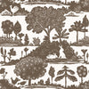 Thibaut Wallpaper T14653 LA FORÊT - Brown