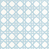 Thibaut Wallpaper CANARY TRELLIS - Light Blue