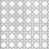 Thibaut Wallpaper CANARY TRELLIS - Metallic Silver