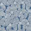 Thibaut Wallpaper ISLAND ORCHID - Navy