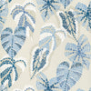Thibaut Wallpaper DELILA - Blue and Beige