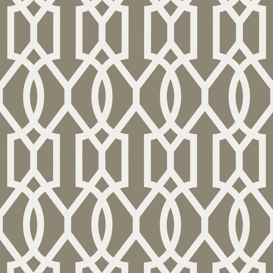 Thibaut Wallpaper DOWNING GATE - Grey