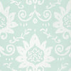 Thibaut Wallpaper BRIDGEWATER DAMASK - Aqua