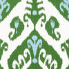 Thibaut Wallpaper Indies Ikat Green T16246