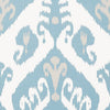 Thibaut Wallpaper Indies Ikat French Blue T16248