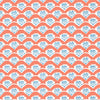 Thibaut Wallpaper Emily Coral and Blue T16254