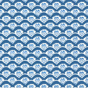Thibaut Wallpaper Emily Navy T16255