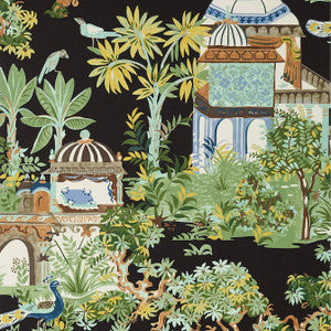 Thibaut Wallpaper Mystic Garden Black T20825