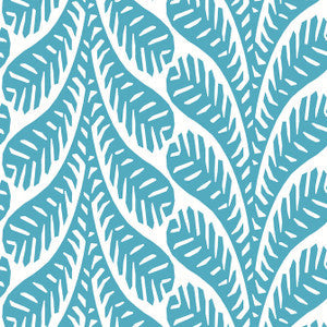 Thibaut Wallpaper Ginger Turquoise T20833