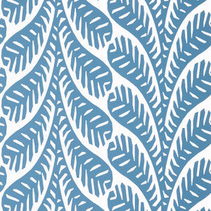 Thibaut Wallpaper Ginger Blue T20848