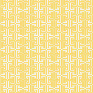 Thibaut Wallpaper T-Square Yellow T20856