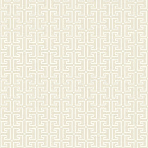Thibaut Wallpaper T-Square Cream T20860