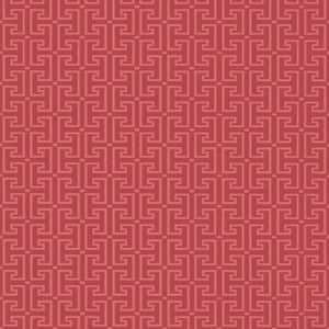 Thibaut Wallpaper T-Square Raspberry T20862