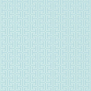 Thibaut Wallpaper T-Square Spa Blue T20864