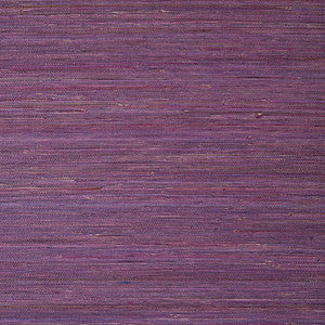 Thibaut Wallpaper Raffia Palm Plum T24064