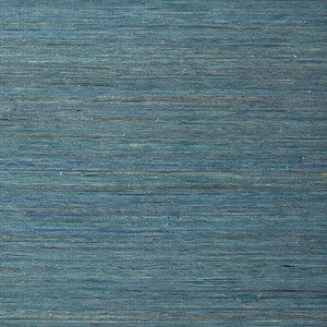 Thibaut Wallpaper Raffia Palm Peacock Blue T24066