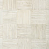 Thibaut Wallpaper Mosaic Weave White T24078