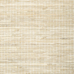 Thibaut Wallpaper Sutton Stripe White on Natural T24087