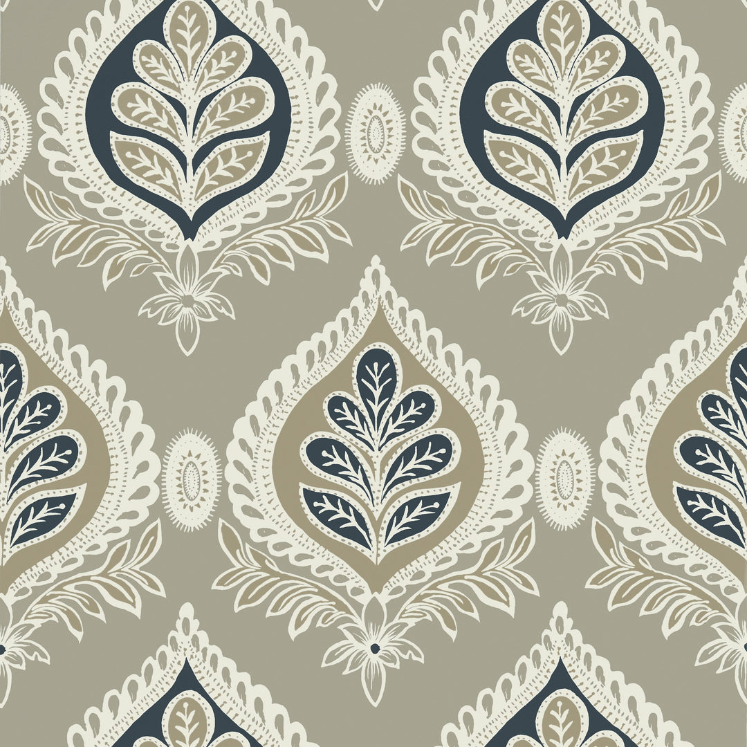 Thibaut Wallpaper MIDLAND - Grey