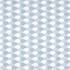 Thibaut Wallpaper Hidden Hills Navy and White T27010