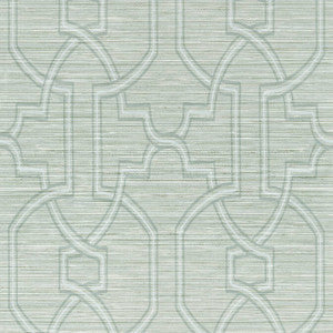 Thibaut Wallpaper Promenade Robin's Egg T279