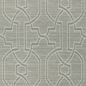 Thibaut Wallpaper Promenade Charcoal T280