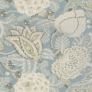 Thibaut Wallpaper Mitford Aqua T2948