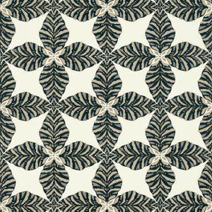 Thibaut Wallpaper Starleaf Black T2971