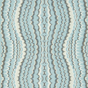 Thibaut Wallpaper Ebru Aqua T2983