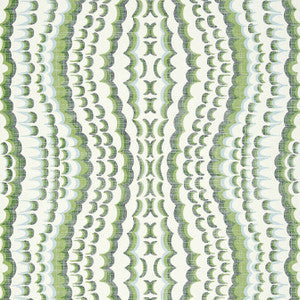 Thibaut Wallpaper Ebru Green T2984