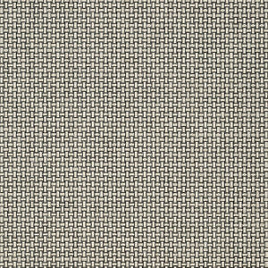 Thibaut Wallpaper Baker Weave Black on Linen T2985