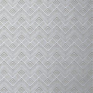 Thibaut Wallpaper Oslo Chevron Metallic Silver T2991
