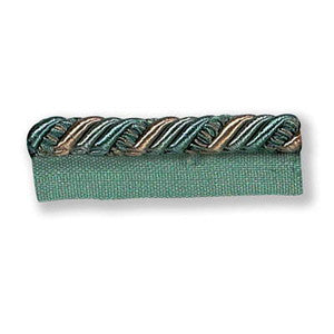Kravet Trim Ribbon Flanged Cord Lagoon