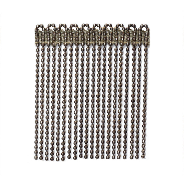 Ball/Chain Bull Armour by Kravet Couture Designer Trim SOPRANO COLLECTION METAL - 99%;VISCOSE - 1% Egypt - Horizontal: - and Vertical: - 3.5 - Swanky Fabrics -