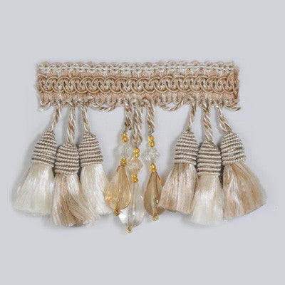 Beaded Tassel by Kravet Design Trim Kravet Design Trim Beaded Tassel Trim RAYON - 70%;ACRYLIC - 30% China </p><p>Repeat: H: 0, V: 0 0 - Fabric Carolina -