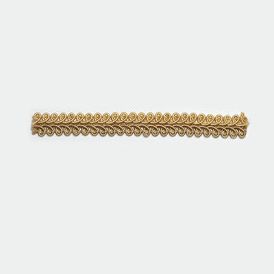 Gimp by Kravet Design Designer Trim - RAYON - 31%;COTTON - 25%;NYLON - 14%;VISCOSE - 13%;POLYESTER - 9%;LUREX - 8% China LIGHT Horizontal: 0 and Vertical: 0 0.375 - Swanky Fabrics -