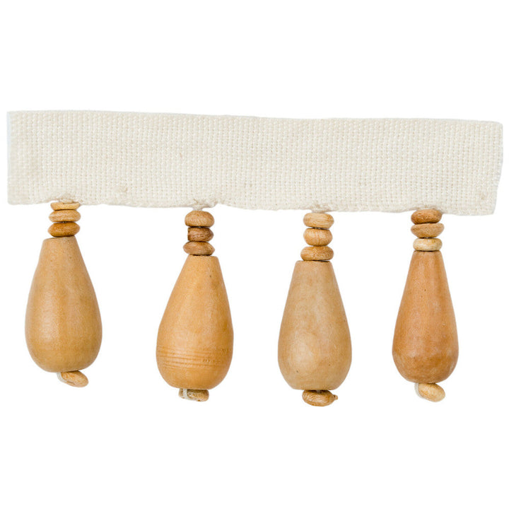 T30515-16 by Kravet Design Designer Trim WOOD - 95%;POLYESTER - 5% India Horizontal: and Vertical: - Swanky Fabrics -