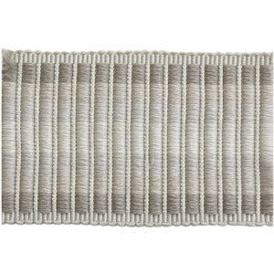 Kravet Trim Ottoman Band Grey Frost