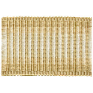 Kravet Trim Ottoman Band Champagne