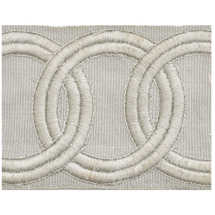 Grecian Braid Grey Frost by Kravet Couture Designer Trim CALVIN KLEIN COLLECTION COTTON - 78%;RAYON - 22% India Horizontal: 2.5 and Vertical: 1.5 2.559 - Swanky Fabrics -