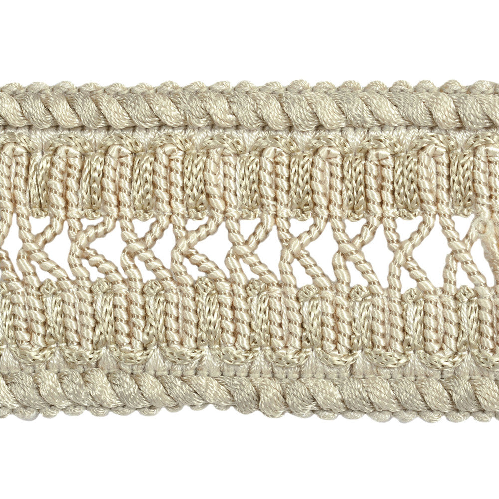 Gypsy Limestone by Kravet Couture Designer Trim RAYON - 64%;COTTON - 18%;FIBRANNE - 18% China Horizontal: and Vertical: 2.5 - Swanky Fabrics -