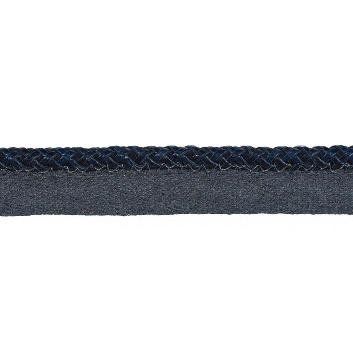 Disco Denim by Kravet Couture Designer Trim NOMAD CHIC POLYURETHANE - 91%;COTTON - 9% Spain Horizontal: and Vertical: 0.75 - Swanky Fabrics -