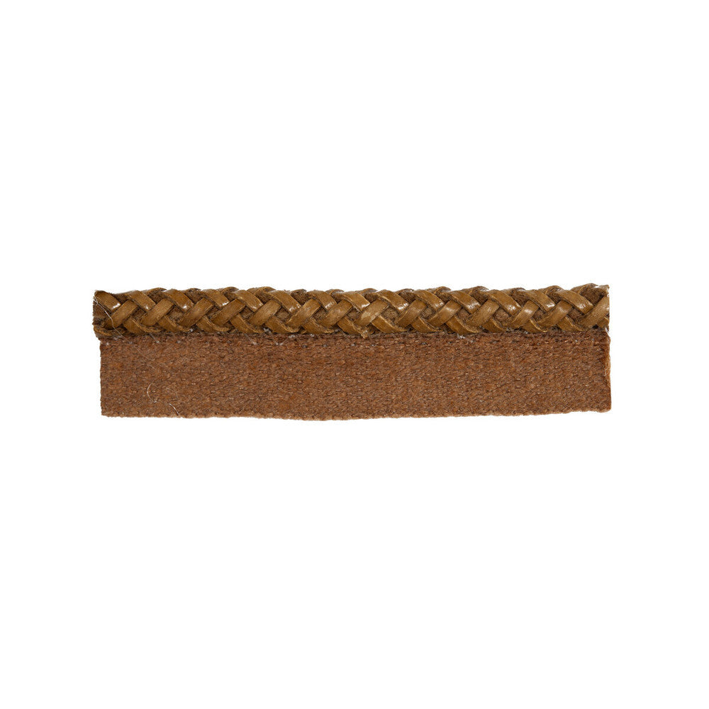 Disco Tawney by Kravet Couture Designer Trim NOMAD CHIC POLYURETHANE - 91%;COTTON - 9% Spain Horizontal: and Vertical: 0.75 - Swanky Fabrics -