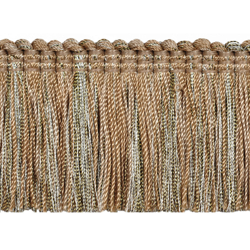 Shimmer Brush Platinum by Kravet Couture Designer Trim RAYON - 55%;LUREX - 43%;NYLON - 1%;POLYESTER - 1% China Horizontal: and Vertical: 2 - Swanky Fabrics -