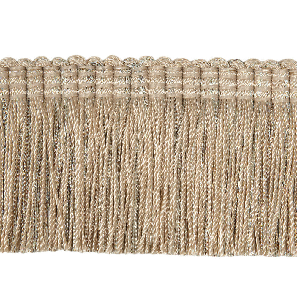 Shimmer Brush Silver Moon by Kravet Couture Designer Trim RAYON - 55%;LUREX - 43%;NYLON - 1%;POLYESTER - 1% China Horizontal: and Vertical: 2 - Swanky Fabrics -