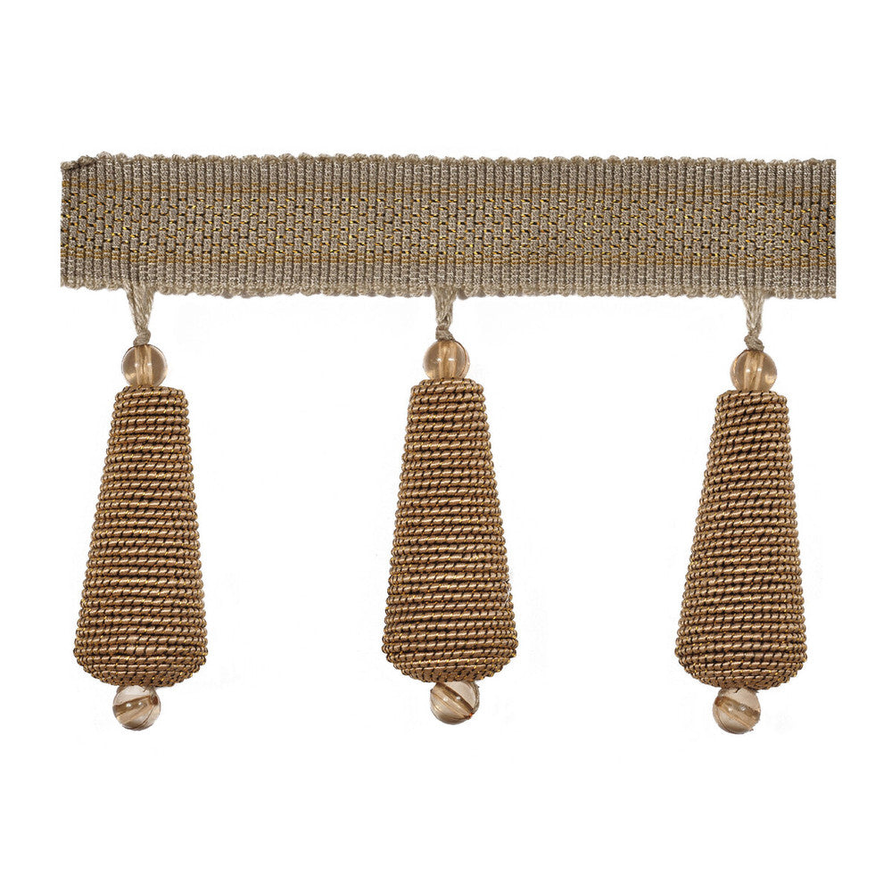 Gilded Teardrop Rose Gold by Kravet Design Trim Kravet Design Trim Gilded Teardrop Rose GoldTrim RAYON - 40%;COTTON - 36%;METALLIC - 11%;VISCOSE - 10%;POLYESTER - 3% China </p><p>Repeat: H: , V: 3 - Fabric Carolina -