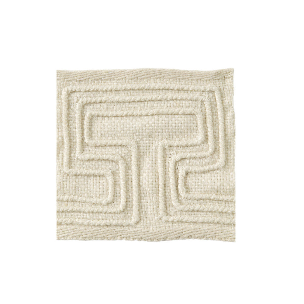 Pathways Salt by Kravet Couture Designer Trim NOMAD CHIC LINEN - 73%;COTTON - 26%;POLYESTER - 1% India Horizontal: and Vertical: 3 - Swanky Fabrics -