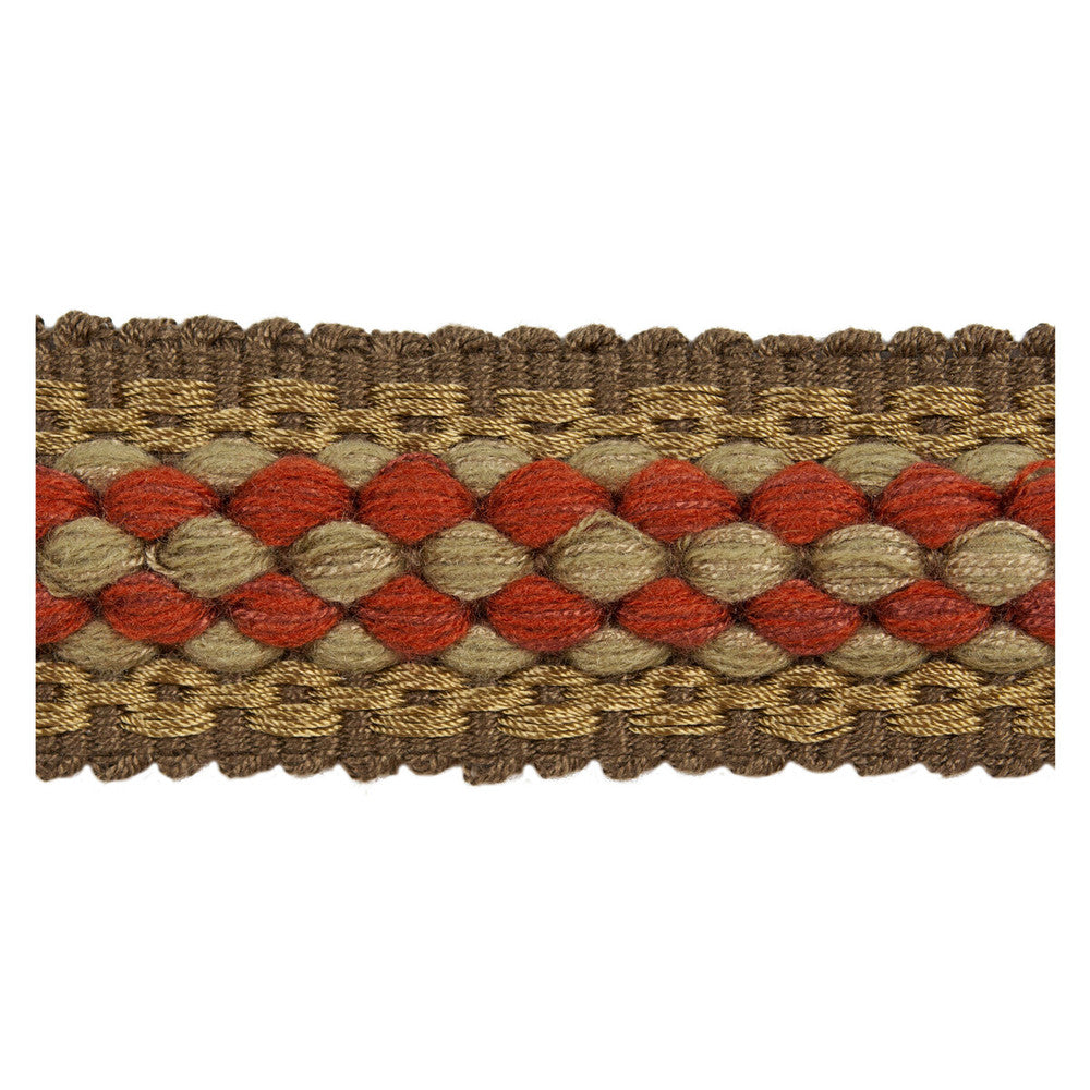 Tracker Fireside by Kravet Couture Trim Kravet Couture Trim Tracker FiresideTrim NOMAD CHIC VISCOSE - 100% Germany </p><p>Repeat: H: 0.4, V: 0.8 2 - Fabric Carolina -