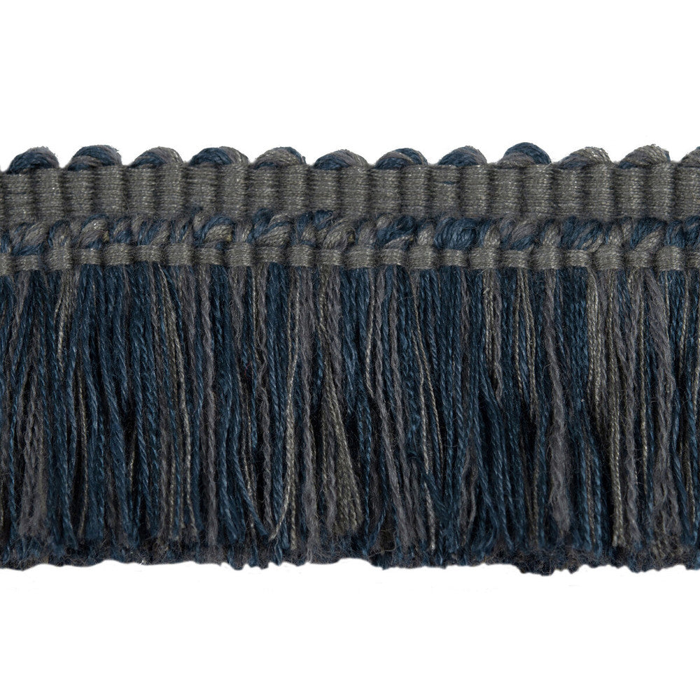 Scrub Brush Denim by Kravet Couture Designer Trim NOMAD CHIC VISCOSE - 54%;ACRYLIC - 39%;LINEN - 7% France Horizontal: and Vertical: 2 - Swanky Fabrics -